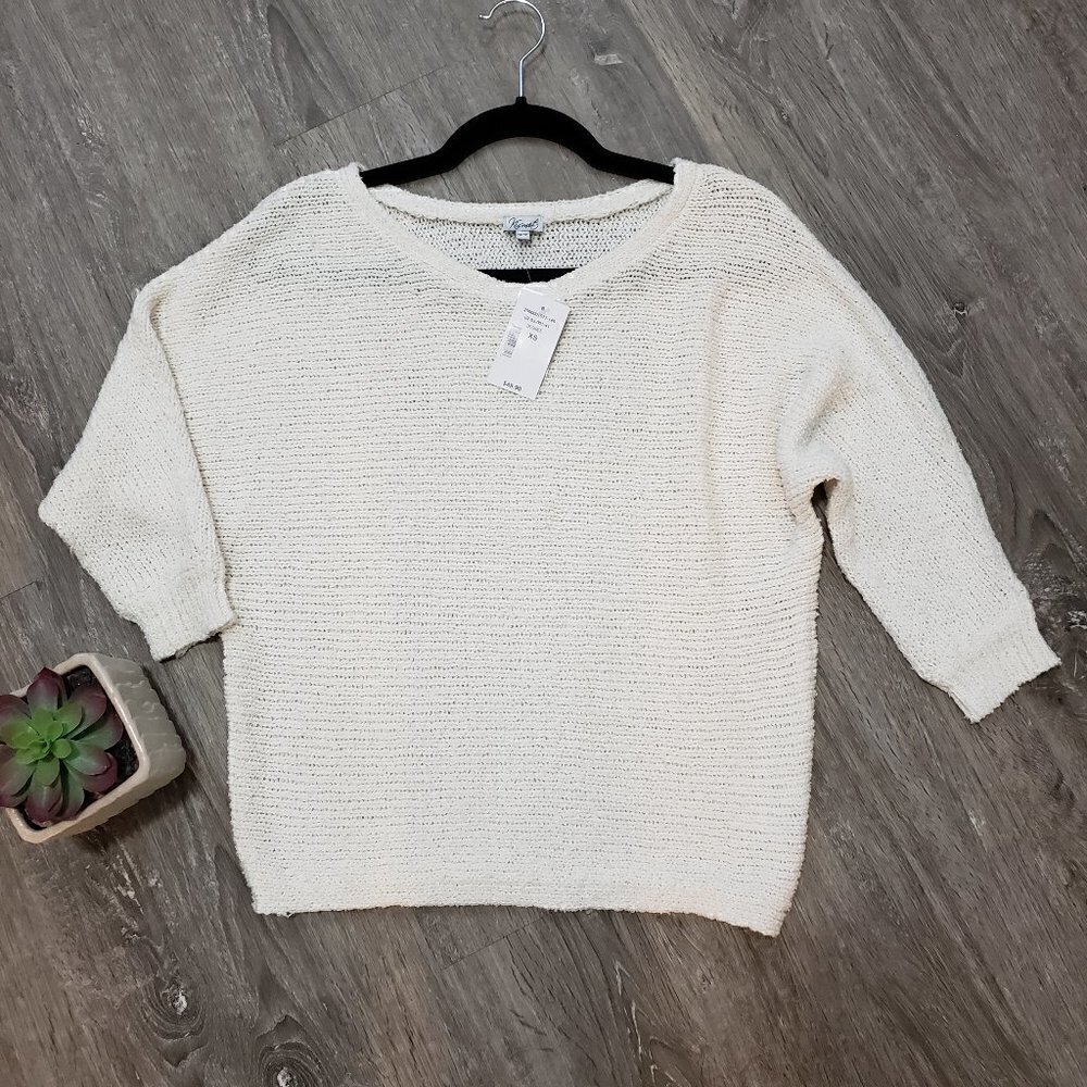 NEW * Kismet Summer Knit Dolman Sleeve Sweater XS